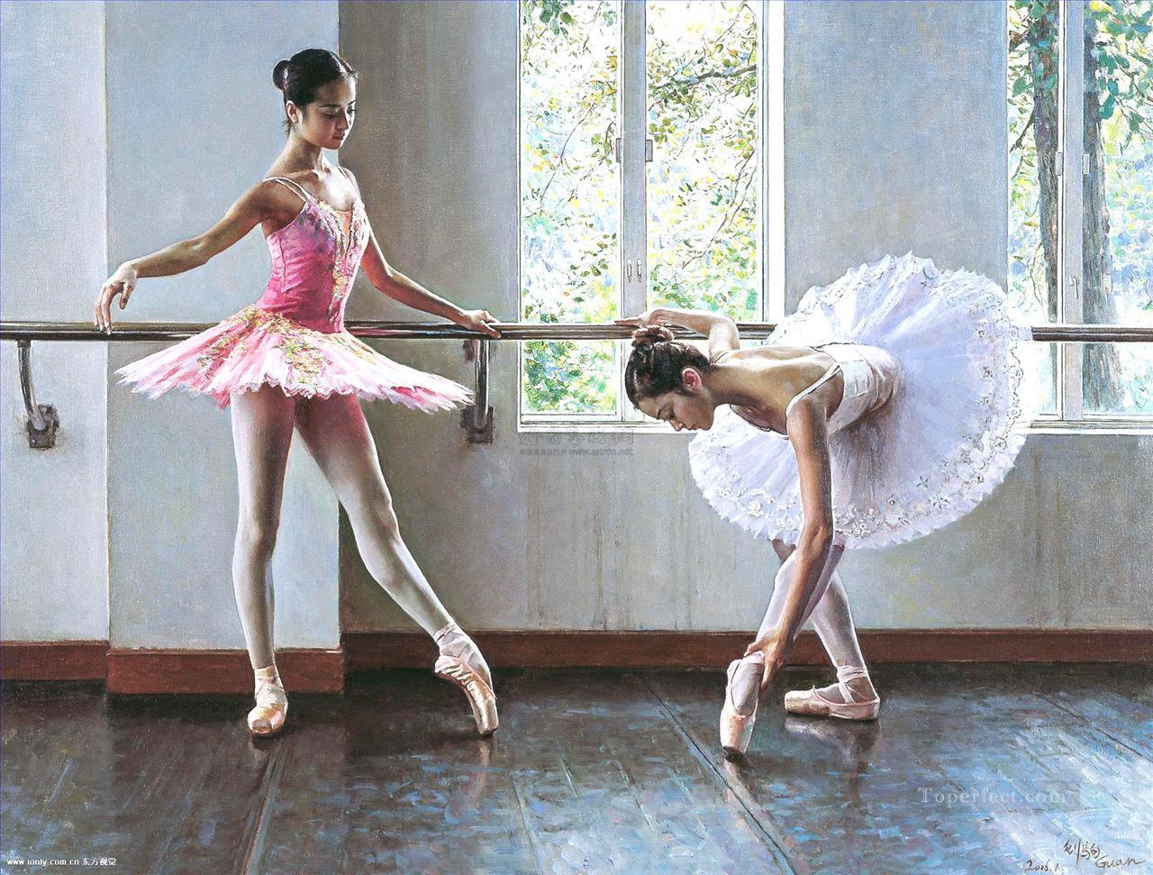 Ballerinas Guan Zeju27 Chinese Oil Paintings